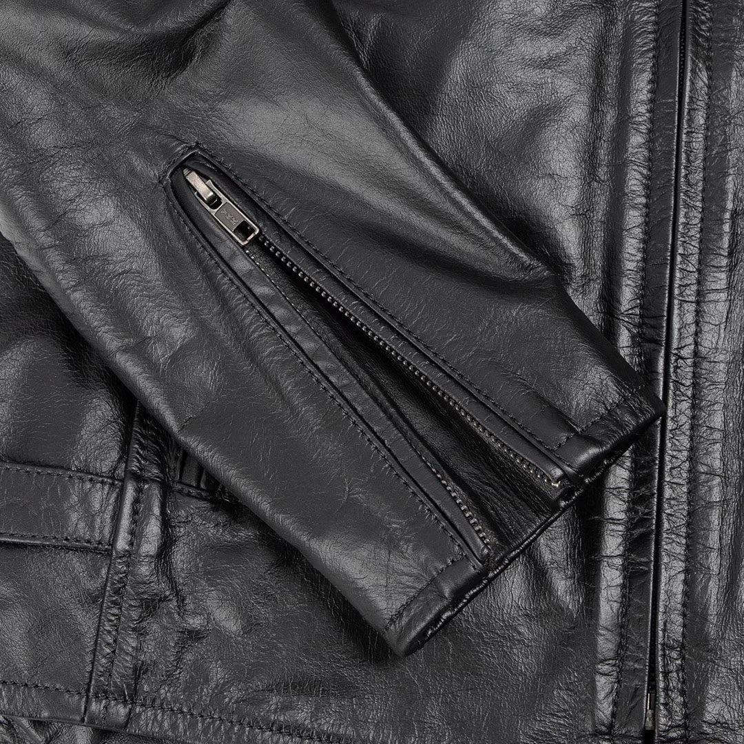 DEGNER デグナー カウレザー ジャケット ブラック 6