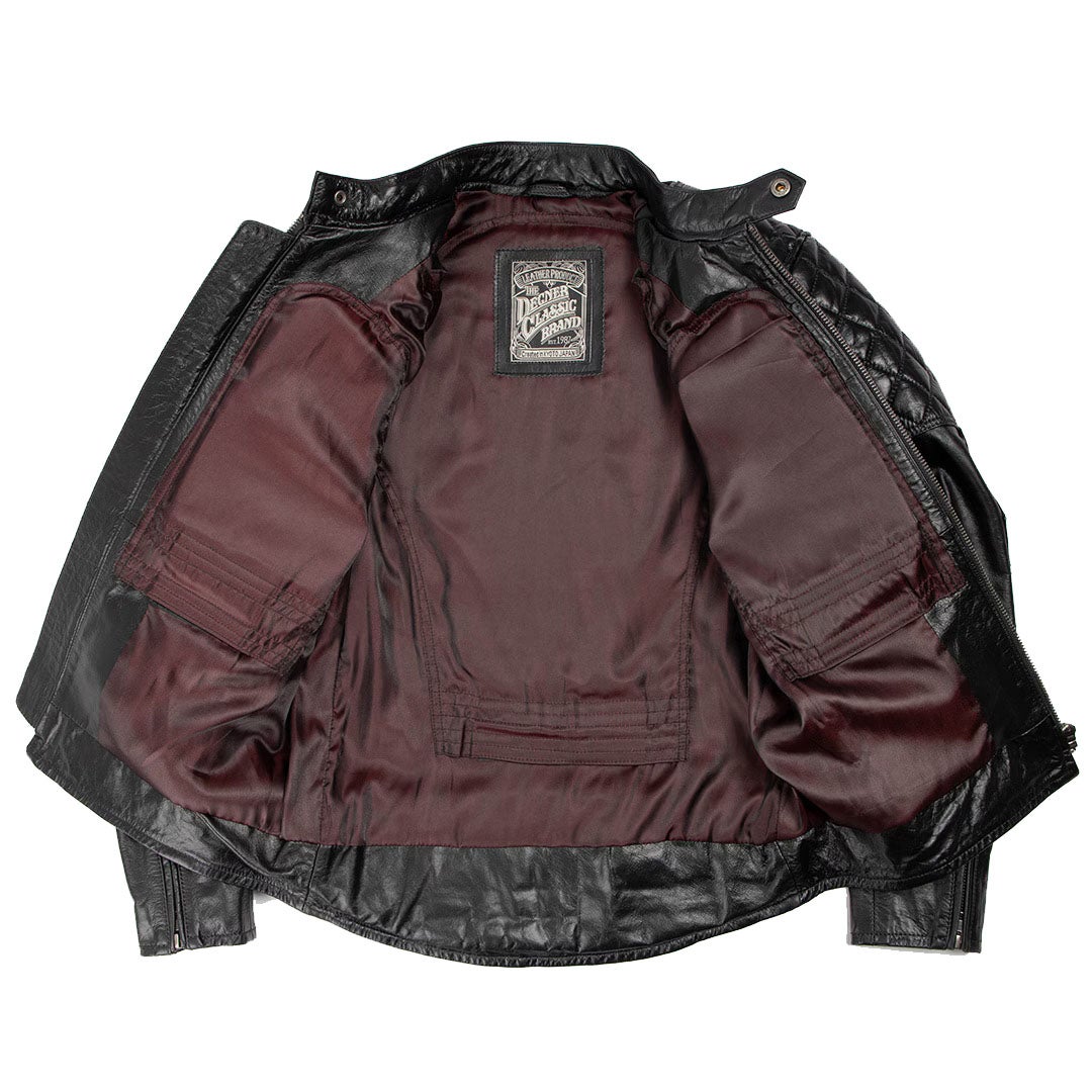 DEGNER デグナー カウレザー ジャケット ブラック 9