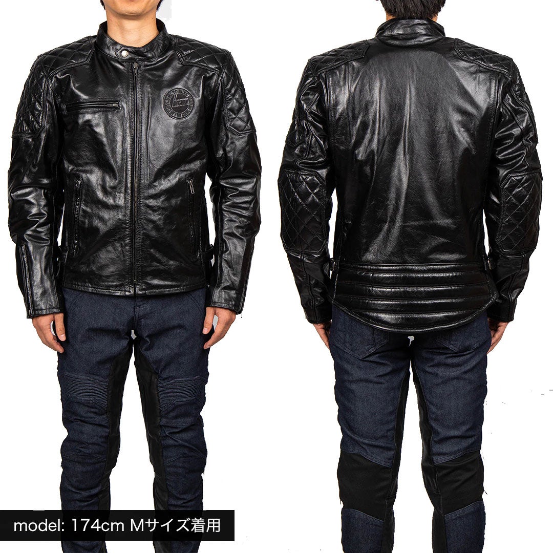 DEGNER デグナー カウレザー ジャケット ブラック 10