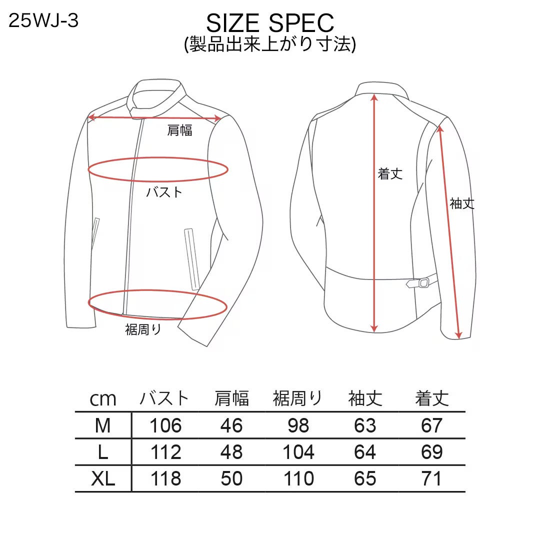 DEGNER デグナー カウレザー ジャケット ブラック 13
