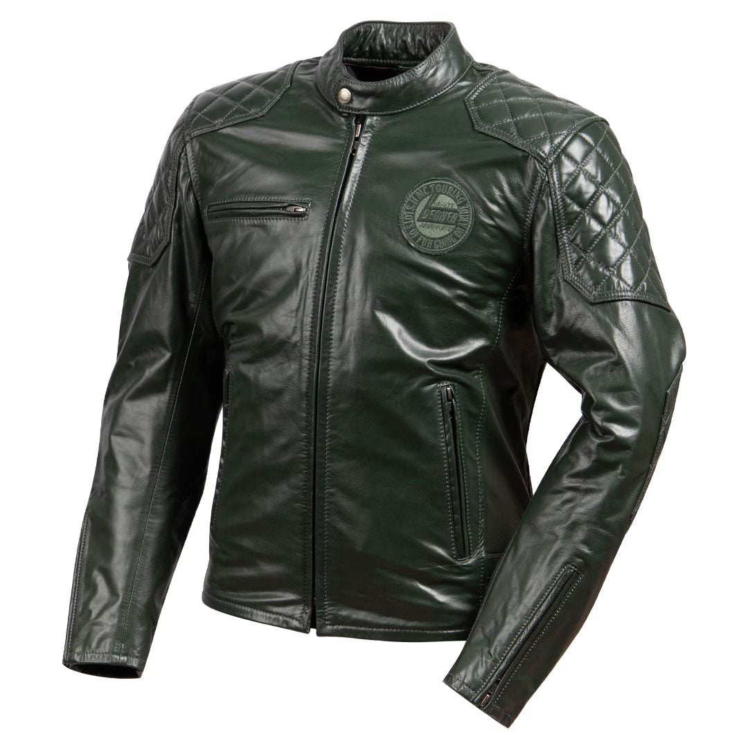 DEGNER デグナー カウレザー ジャケット グリーン