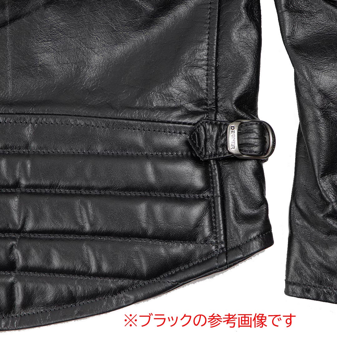 DEGNER デグナー カウレザー ジャケット グリーン 7