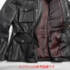 DEGNER デグナー ミドル丈 カウレザー ジャケット ブラウン 7