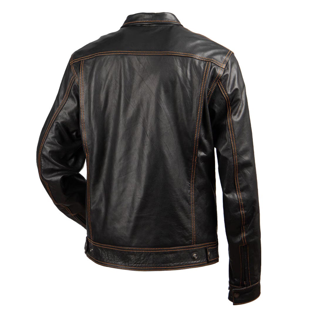 DEGNER デグナー カウレザー ジャケット ブラック 2