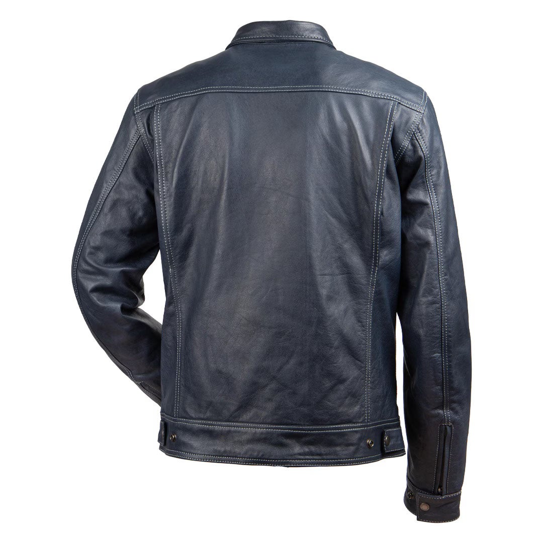 DEGNER デグナー カウレザー ジャケット ネイビー 2