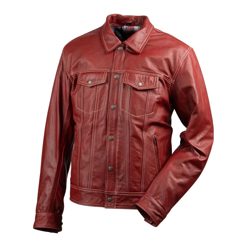 DEGNER デグナー カウレザー ジャケット レッド