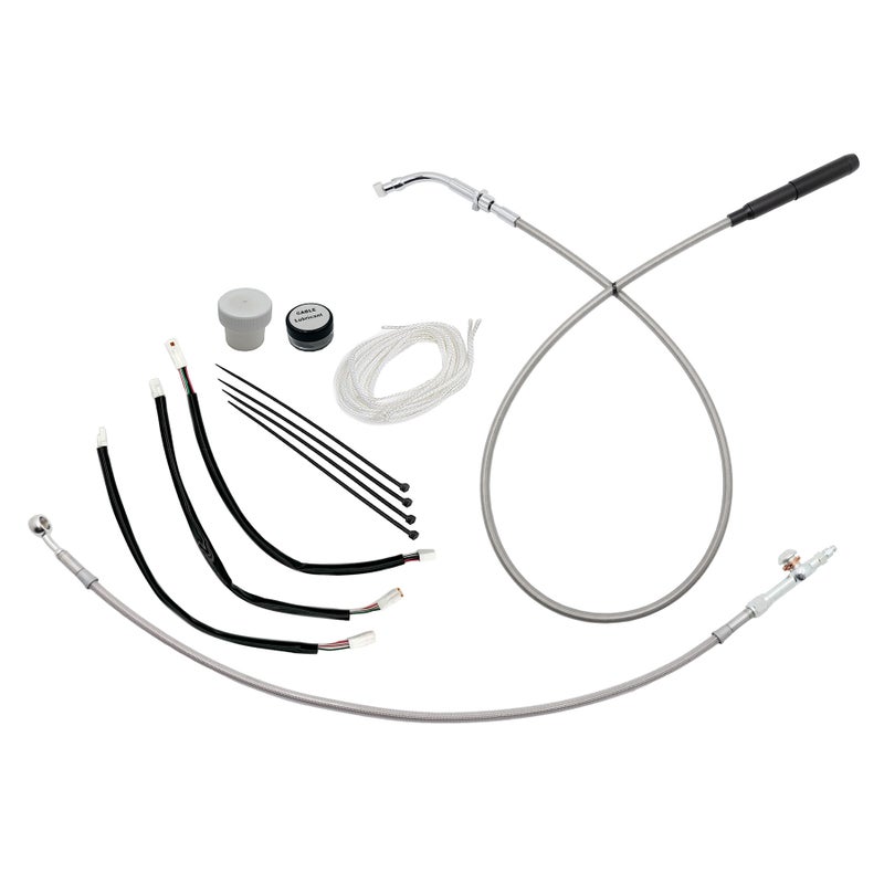 2024以降 ツーリング 10～12インチハンドル用 EZインストールキット (クローム)