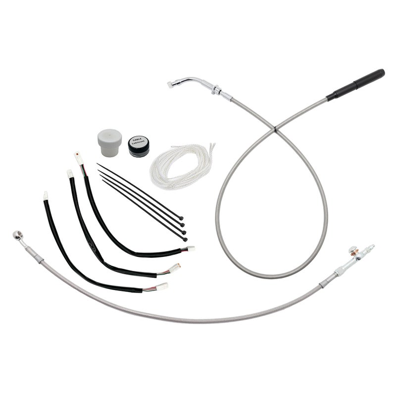 2024以降ストリートグライド 12インチハンドル用 EZインストールキット (クローム)