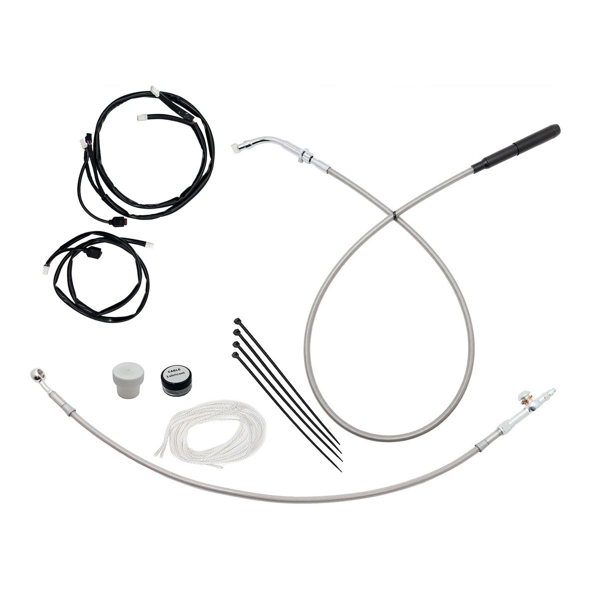 2024以降ストリートグライド 14インチハンドル用 EZインストールキット (クローム)