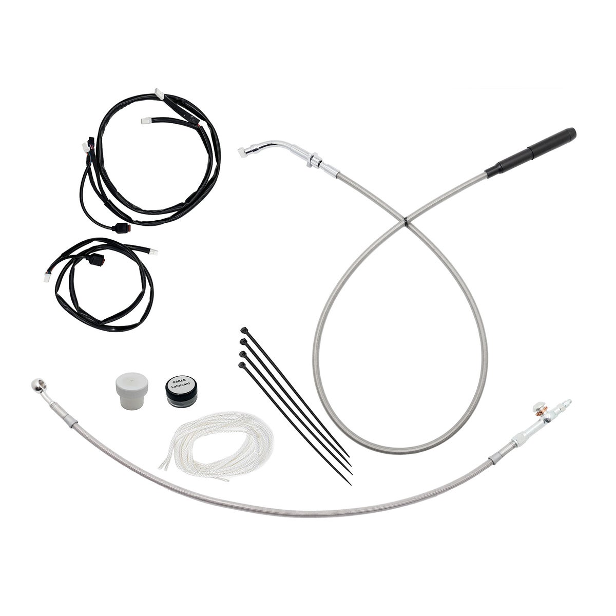 2024以降ストリートグライド 16インチハンドル用 EZインストールキット (クローム)