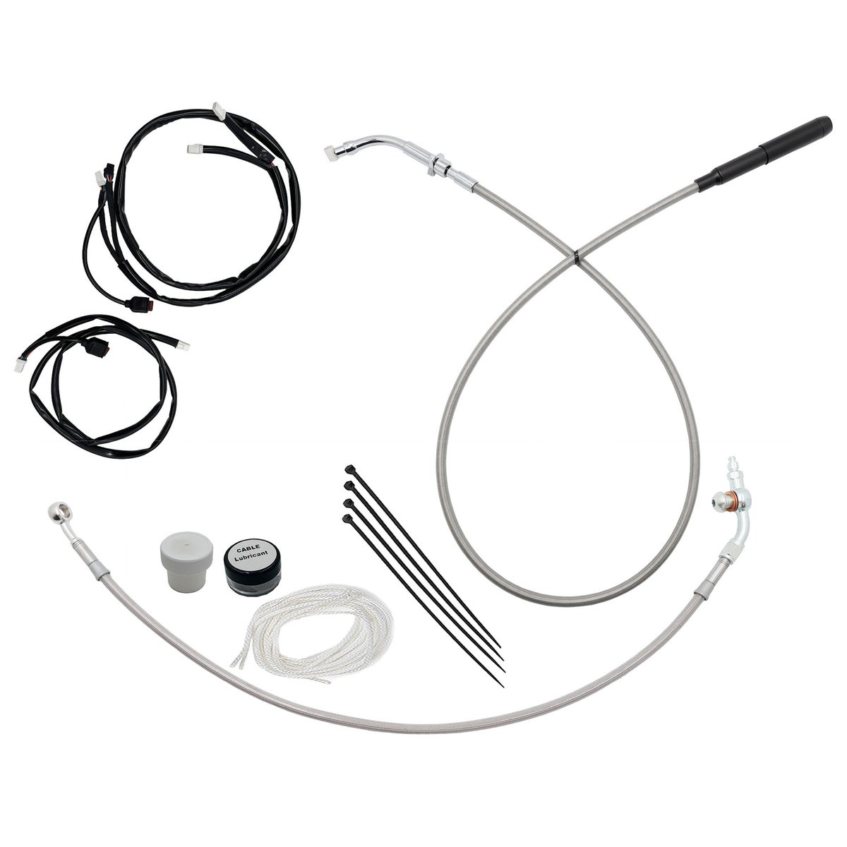 2024以降ロードグライド 18インチハンドル用 EZインストールキット (クローム)