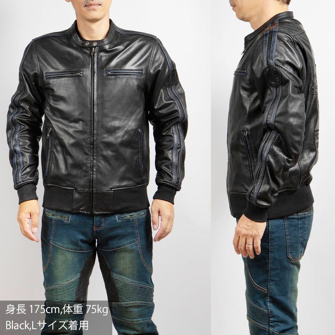 DEGNER デグナー SP忠男 ゴートレザー ジャケット 6