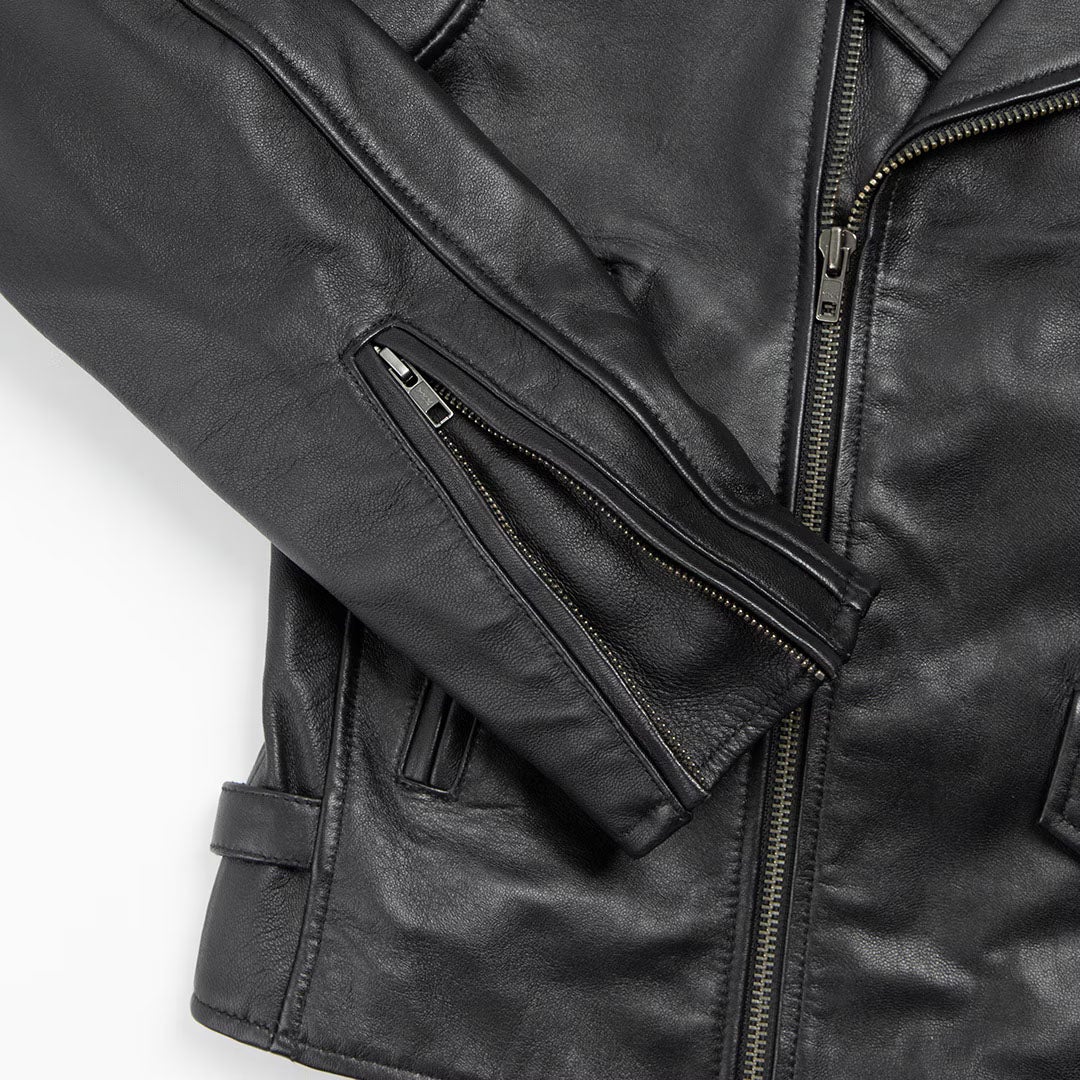 DEGNER デグナー シープレザー Wジャケット ブラック 9