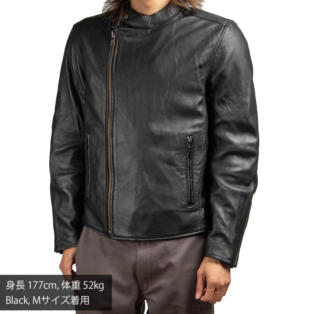 DEGNER デグナー シープレザー ジャケット ブラック 3