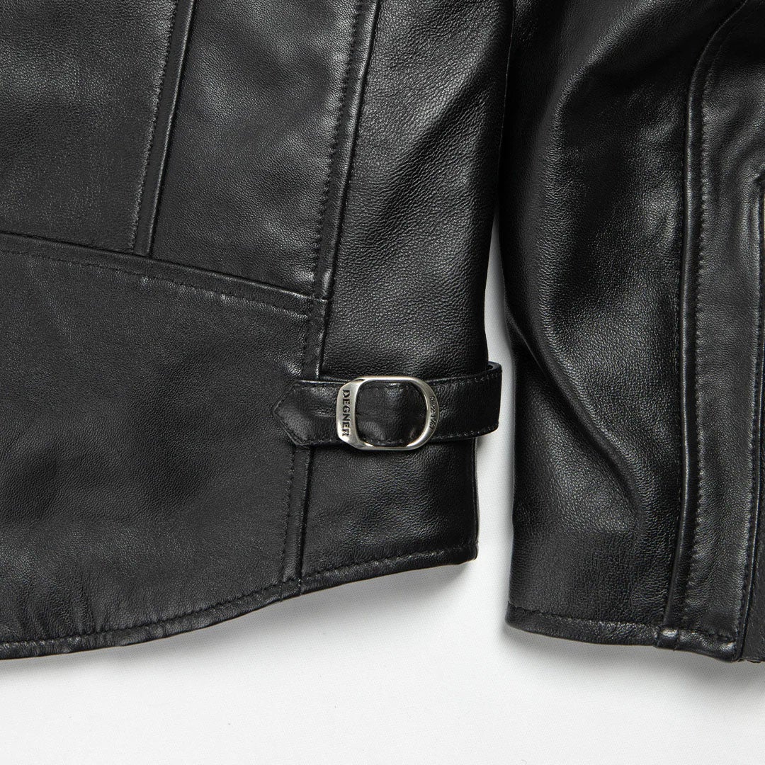 DEGNER デグナー シープレザー ジャケット ブラック 13