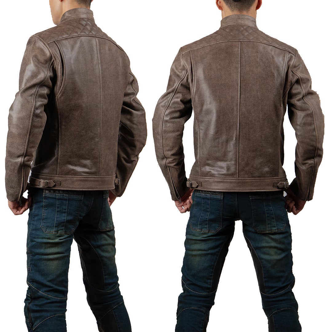 DEGNER デグナー バッファローレザー ジャケット ブラウン 3