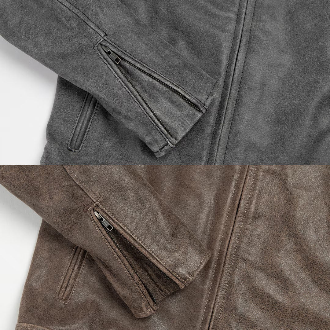 DEGNER デグナー バッファローレザー ジャケット ブラウン 10