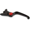 OBERON ツーリング、トライク用アジャスタブル クラッチレバー スタンダード (ブラック/レッド)
