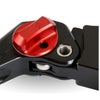 OBERON ツーリング、トライク用アジャスタブル クラッチレバー スタンダード (ブラック/レッド).2