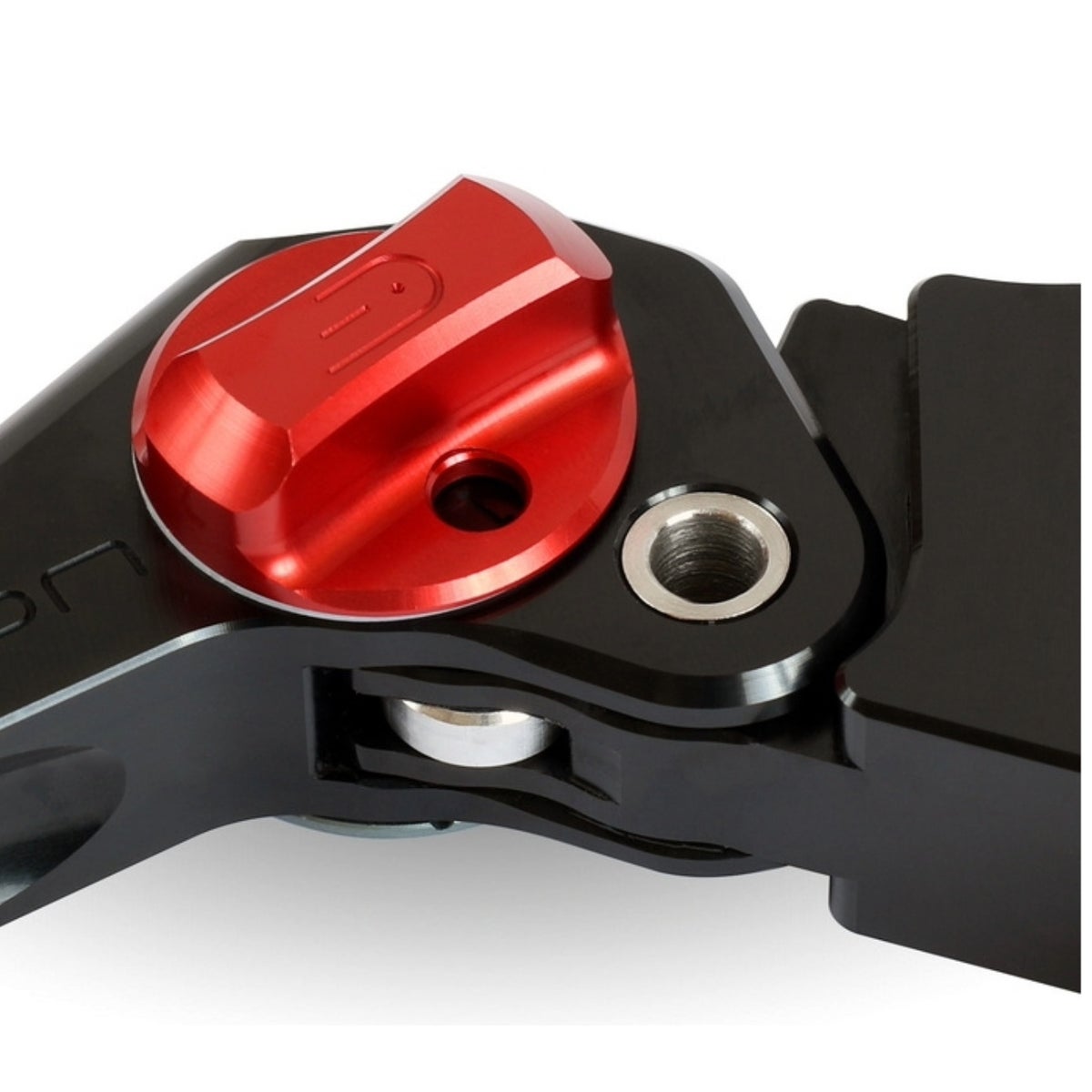 OBERON ツーリング、トライク用アジャスタブル クラッチレバー スタンダード (ブラック/レッド).2