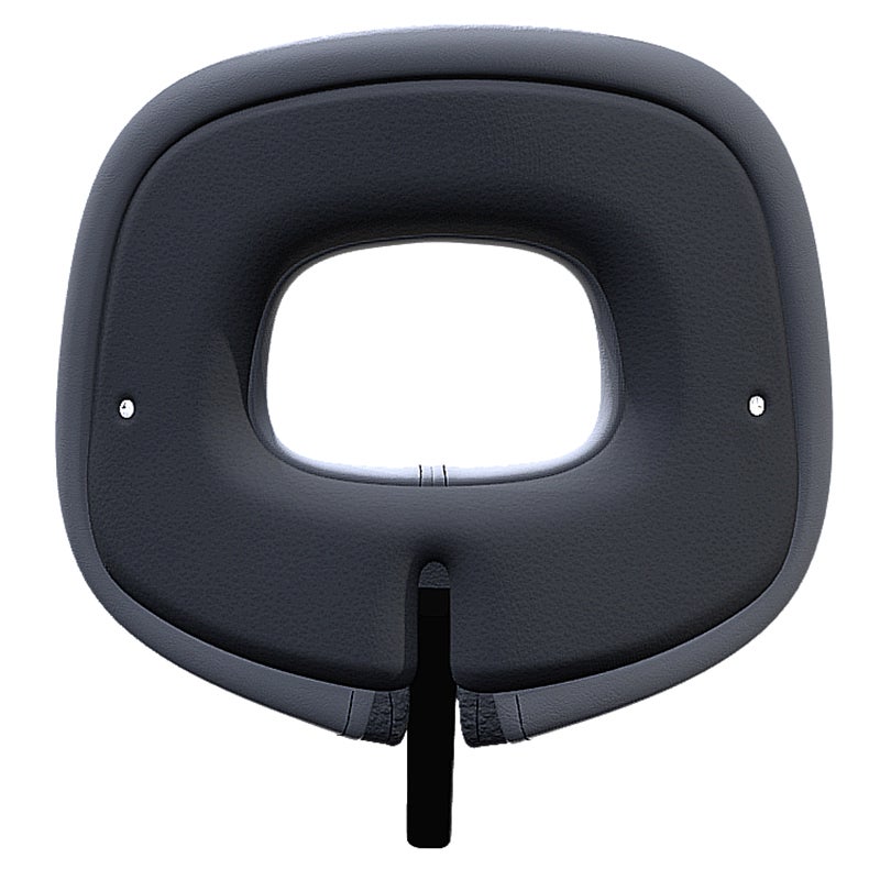 オーバルバック・エッジ バックレスト用 リプレースプレート レザー調