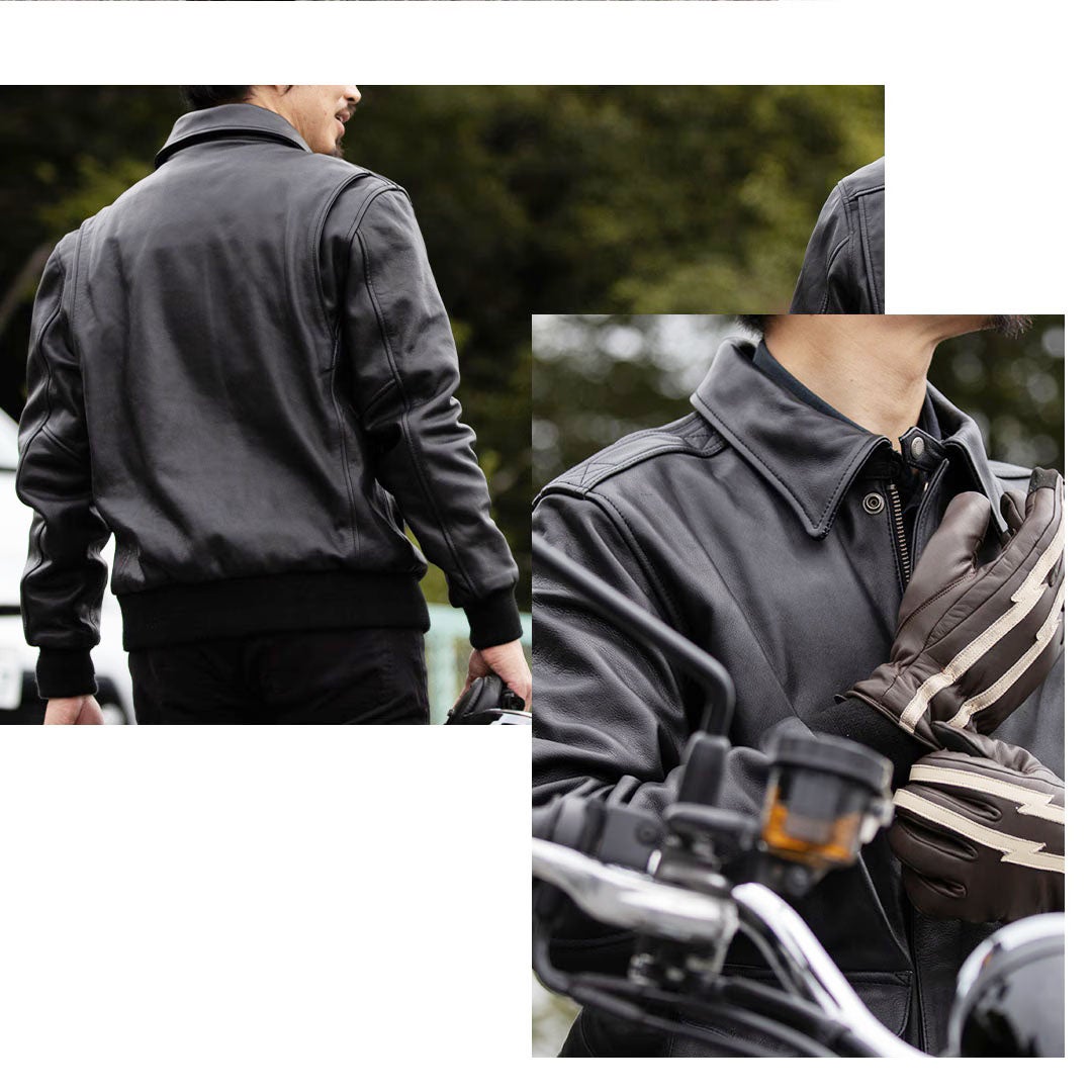 DEGNER デグナー カウレザー A-2 ジャケット 2