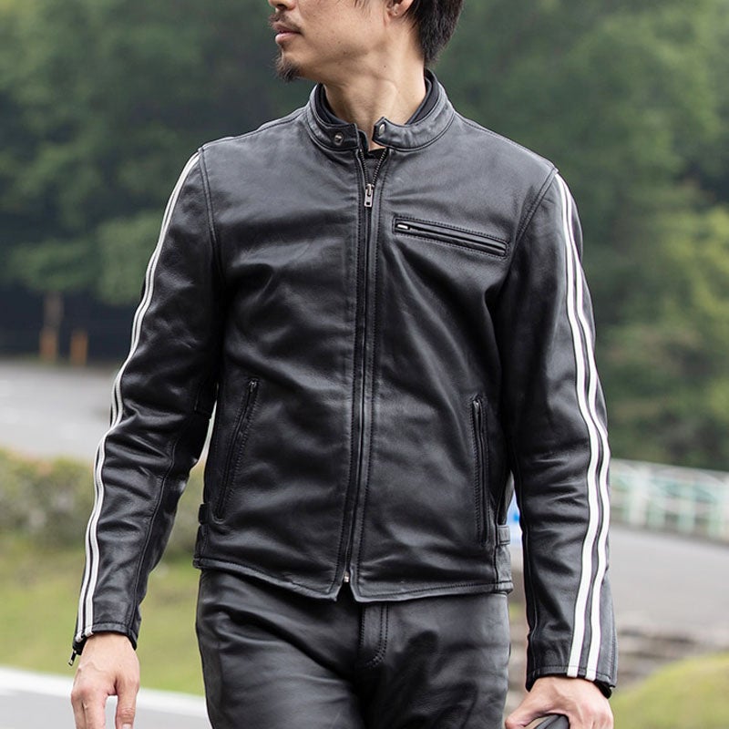 DEGNER デグナー ゴートレザー シングルライダース ジャケット