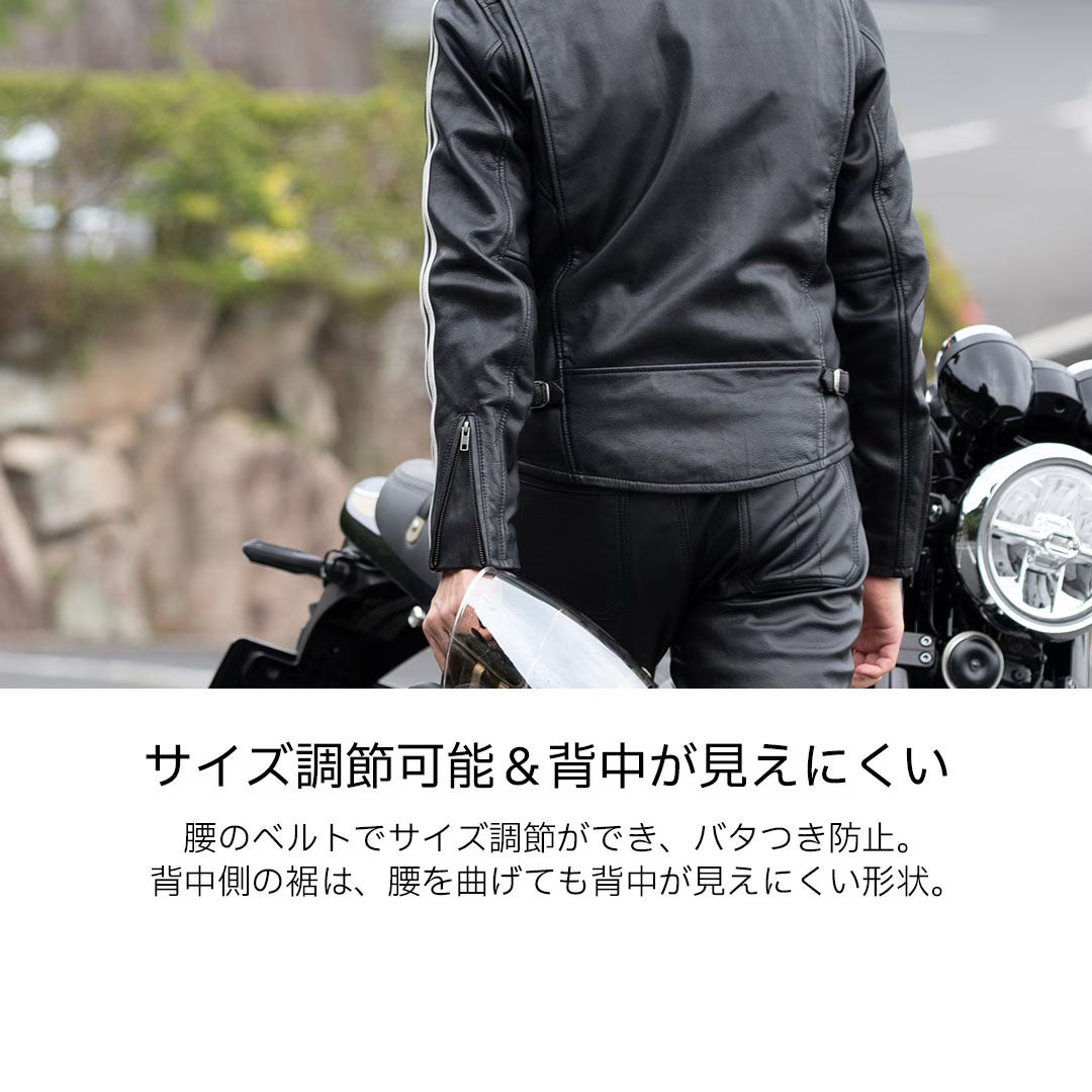 DEGNER デグナー ゴートレザー シングルライダース ジャケット 9