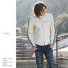 DEGNER デグナー ゴートレザー シングルライダース ジャケット ホワイト 2