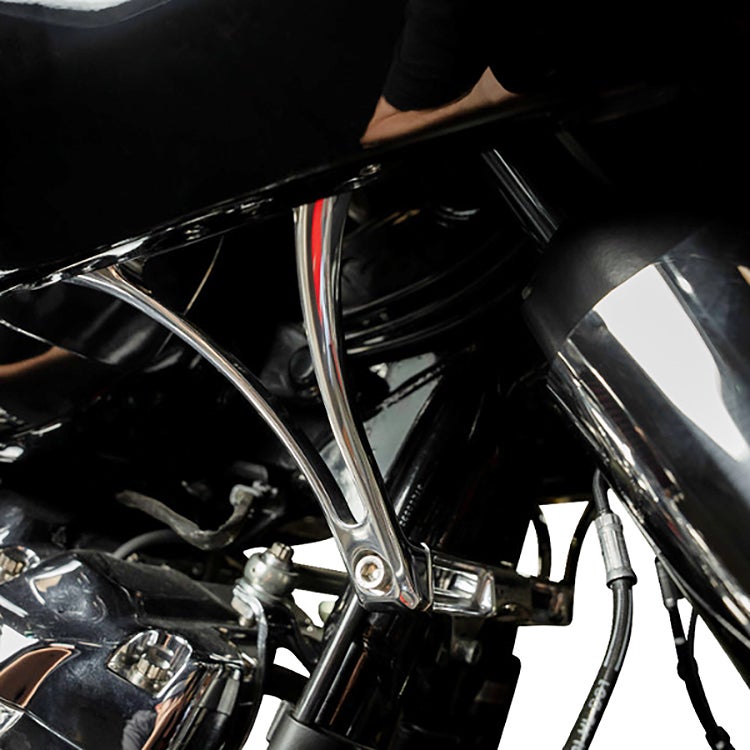 Recon ロードグライド フェアリングブラケット (シルバー)