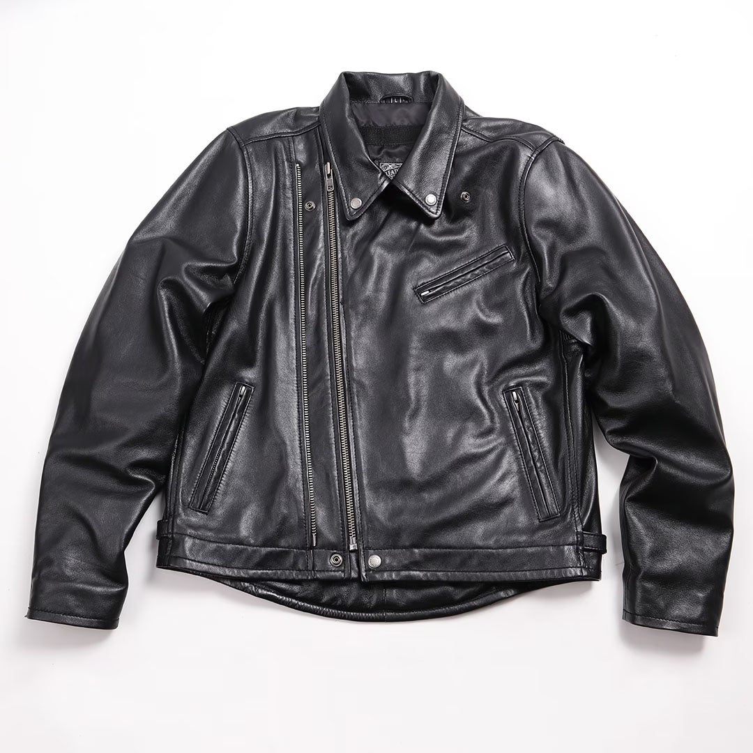 DEGNER デグナー シープレザー ダブルライダースジャケット 10