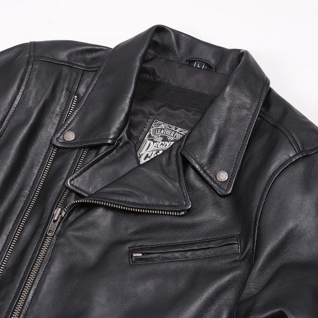 DEGNER デグナー シープレザー ダブルライダースジャケット 11