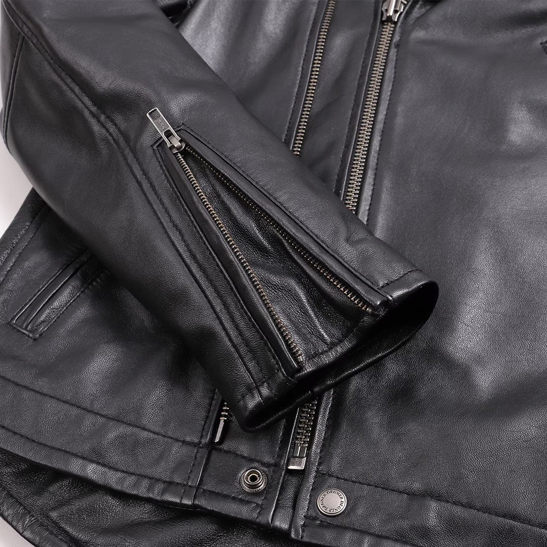 DEGNER デグナー シープレザー ダブルライダースジャケット 13