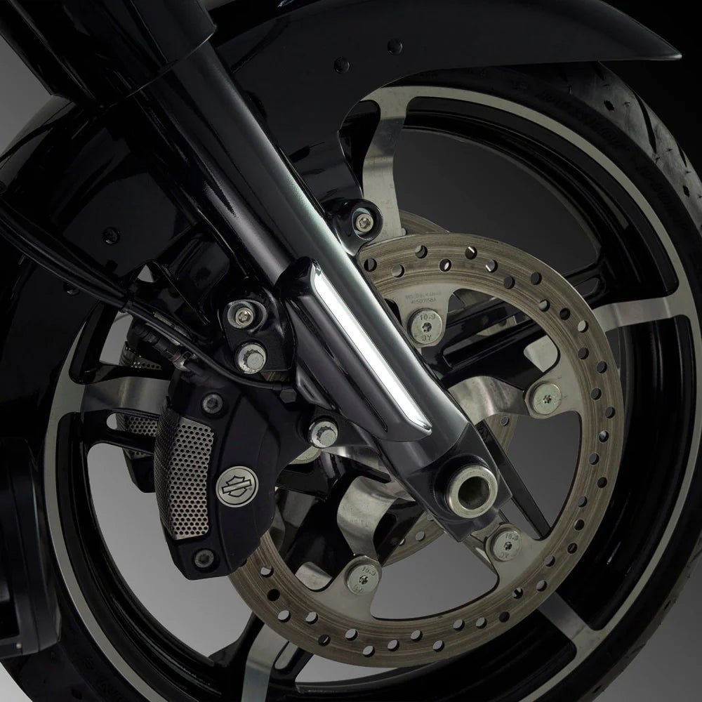 2024以降ツーリング LEDフロントフォークライト (ブラック)2