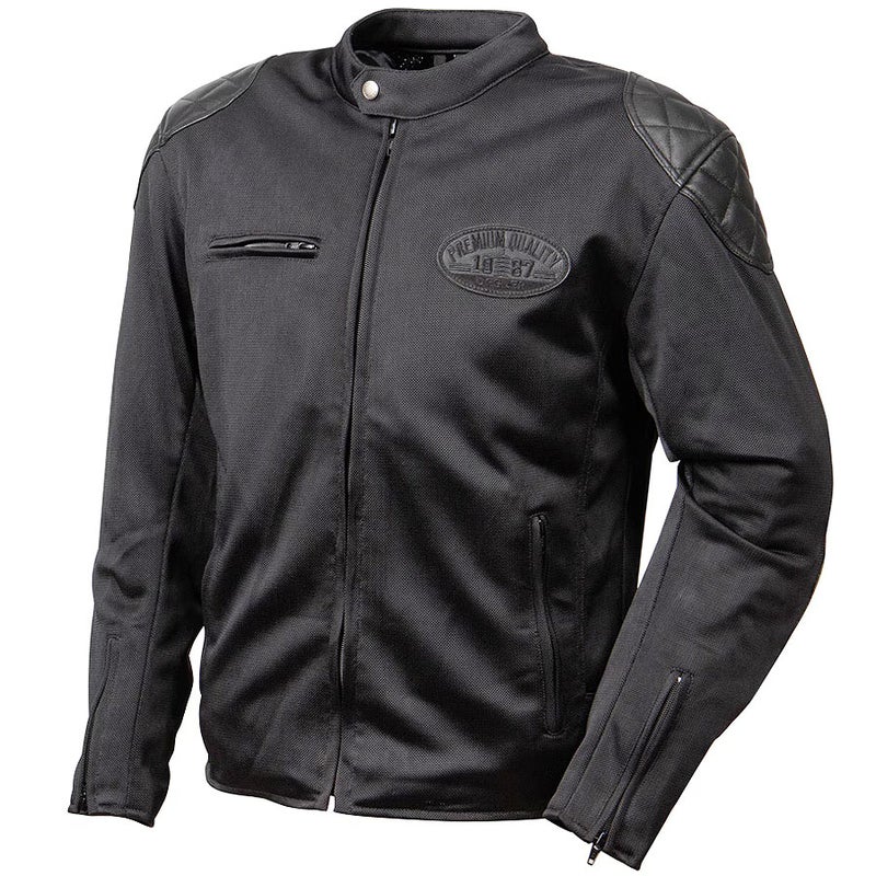 DEGNER デグナー テキスタイル メッシュジャケット ブラック