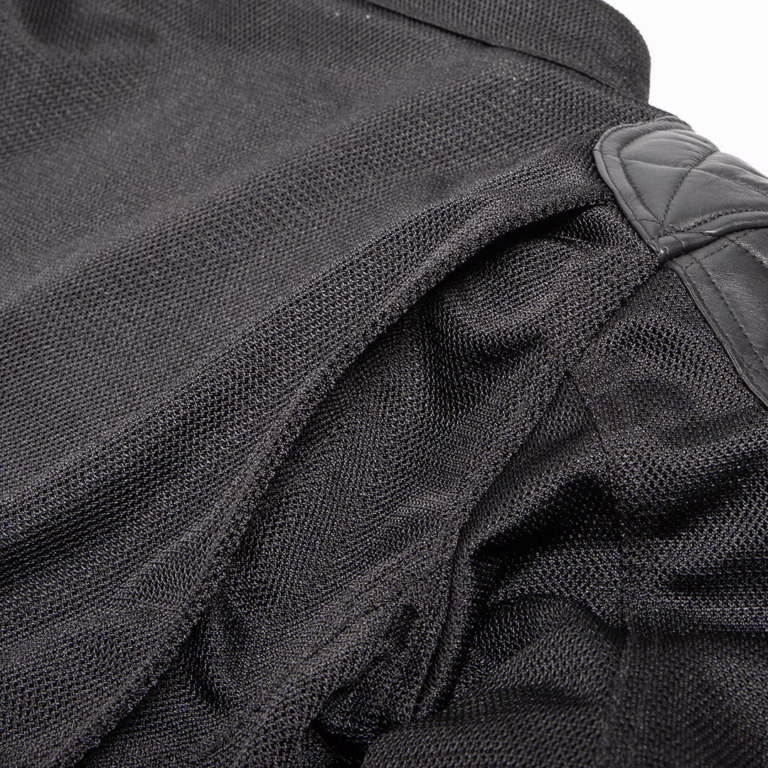 DEGNER デグナー テキスタイル メッシュジャケット ブラック 6