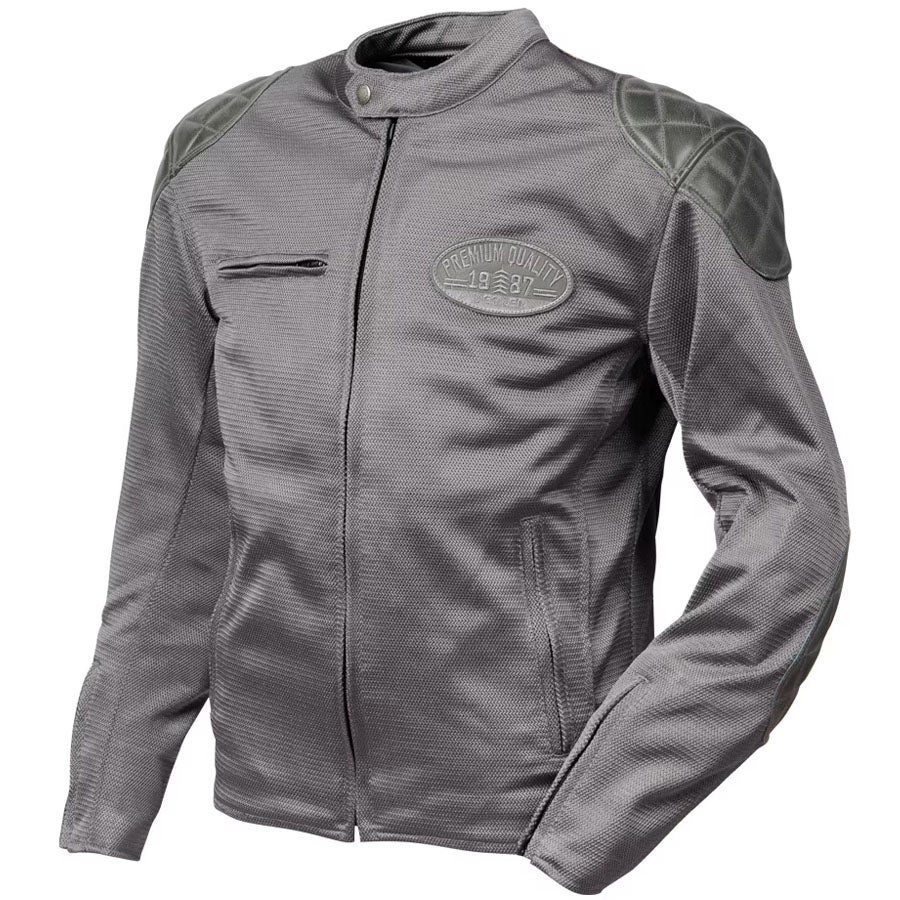 DEGNER デグナー テキスタイル メッシュジャケット グレー