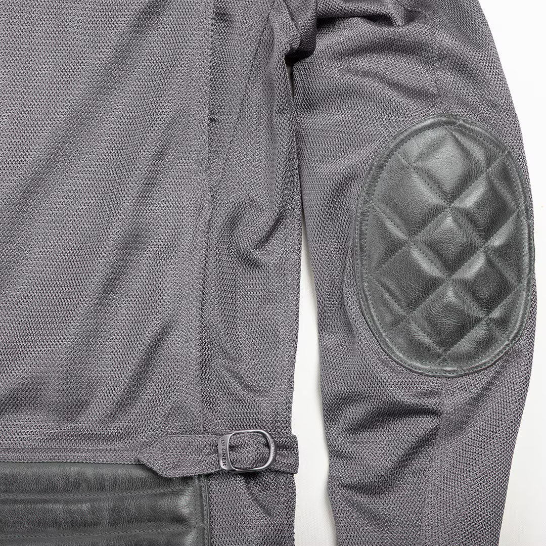 DEGNER デグナー テキスタイル メッシュジャケット グレー 4