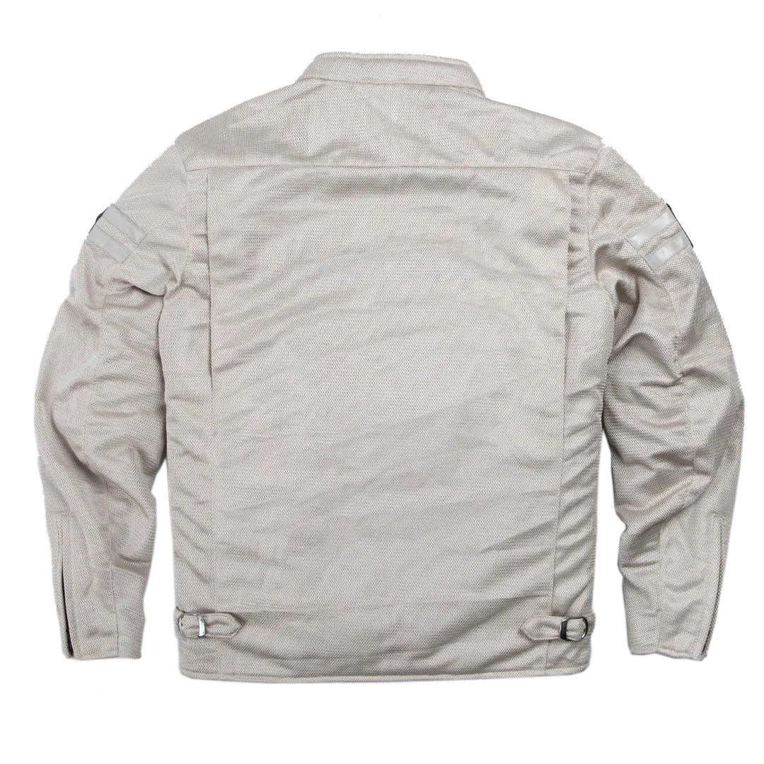 DEGNER デグナー テキスタイル フルメッシュジャケット ベージュ 4