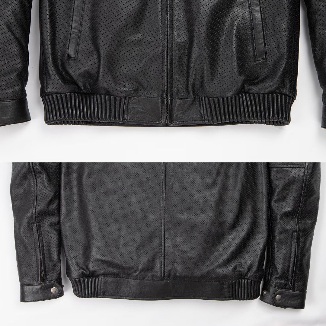 DEGNER デグナー シープレザー メッシュジャケット 12