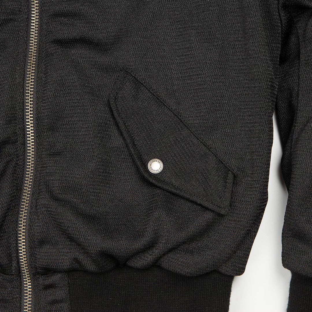 DEGNER デグナー MA-1スタイル メッシュジャケット ブラック 6