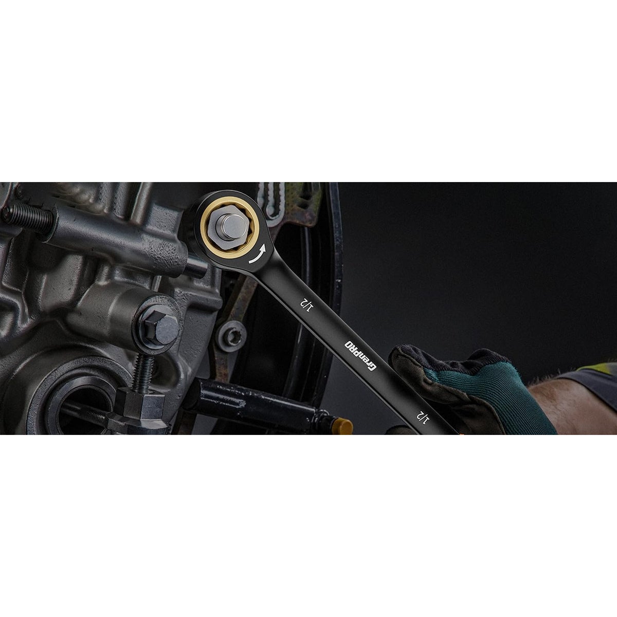 インチサイズ・ラチェットレンチ 8本セット