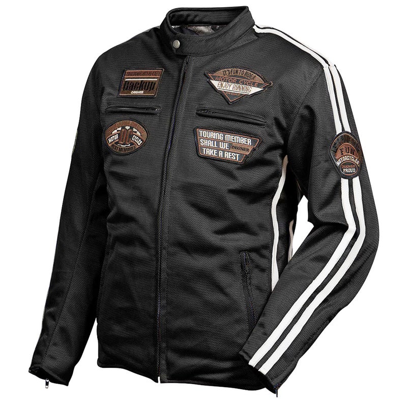 DEGNER デグナー テキスタイル フルメッシュジャケット ブラック