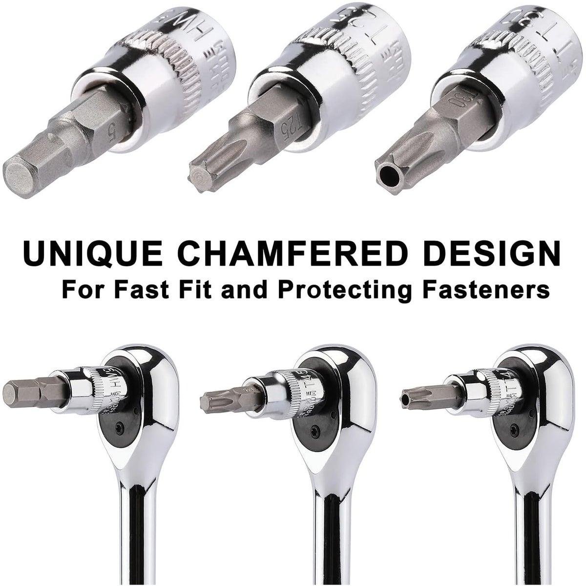 Mayouko インチ&mmサイズ・ビットソケット 107個セット4