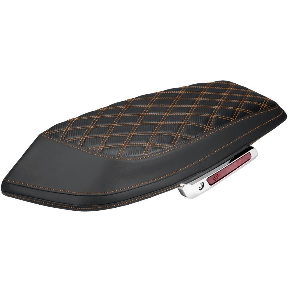Saddlemen サドルバッグリッドカバー LSステッチ　ハーレー Saddlemen LSサドルバッグリッドカバー (レッド) 2024以降ツーリング