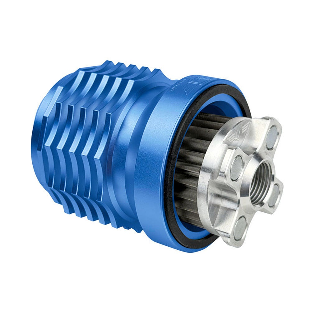  パフォーマンス マグネティック オイルフィルター ブルー Figurati Designs 