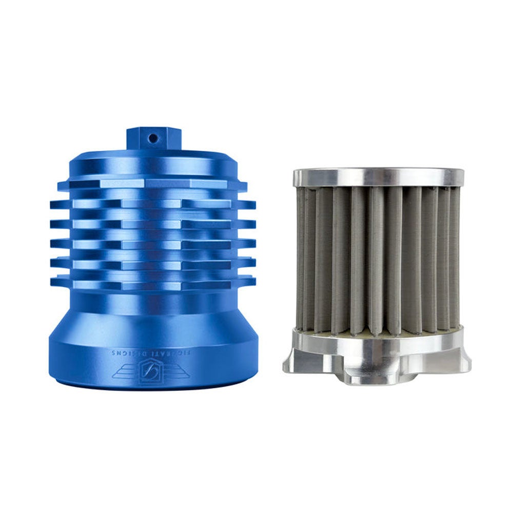  パフォーマンス マグネティック オイルフィルター ブルー Figurati Designs 