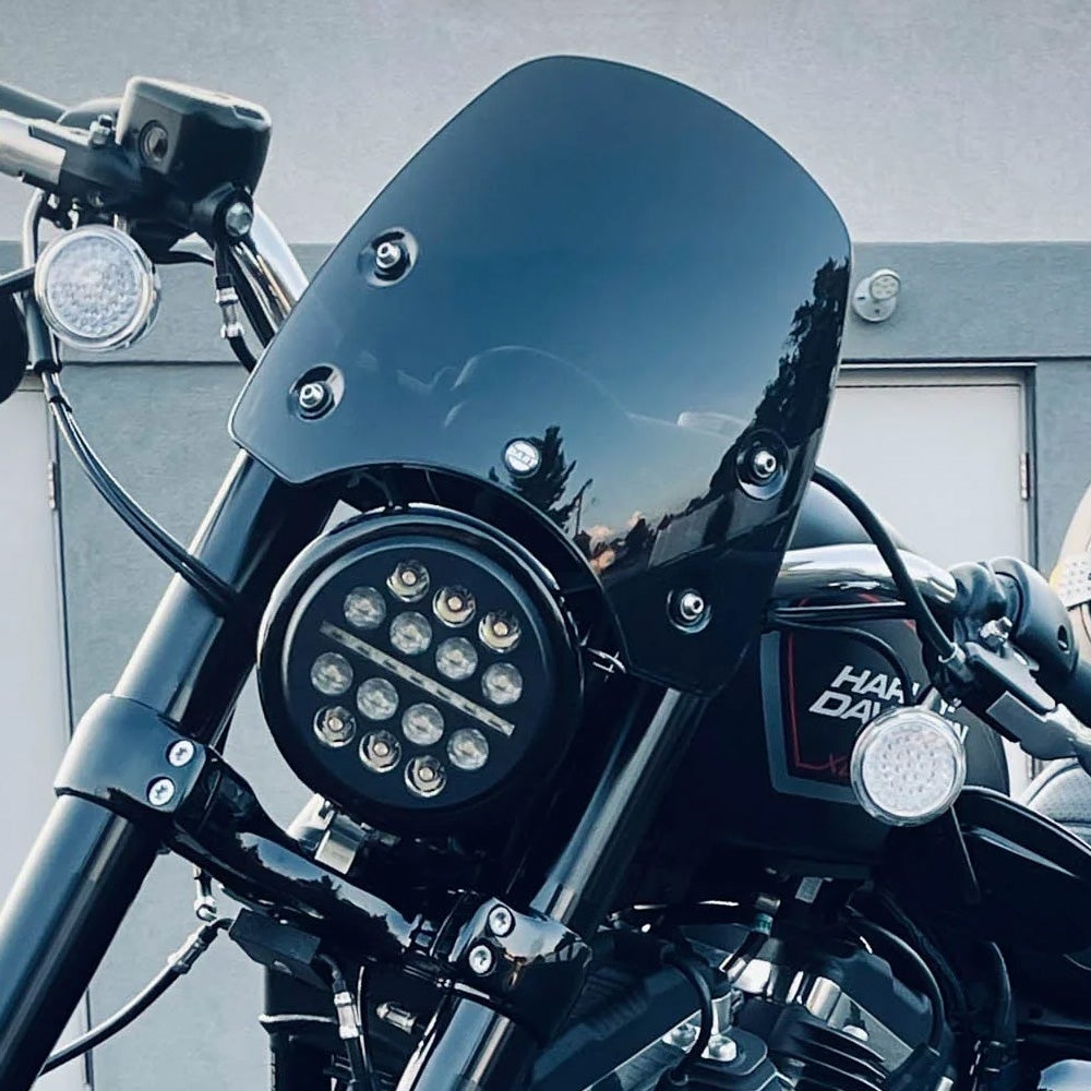 ハーレー純正　スポーツスター　XL1200S ヘッドライトバイザー　ブラック XL883 XL1200 ヘッドライトバイザー 1HD4CAM1XYK126*** ハーレー 純正