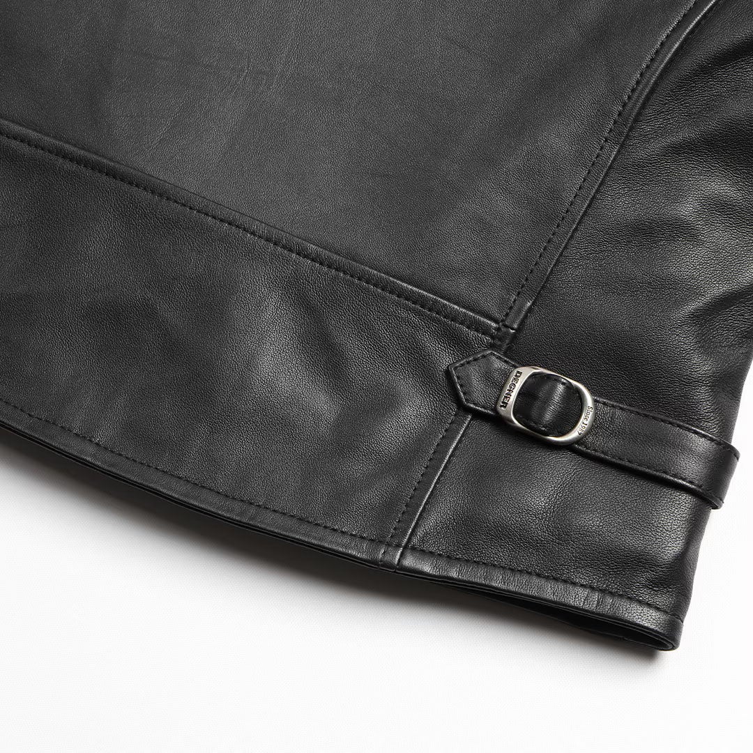 DEGNER デグナー レディース 金襴 シープレザー ジャケット 桧垣桜 8