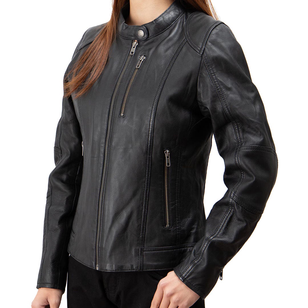 DEGNER デグナー レディース シープレザー ジャケット ブラック